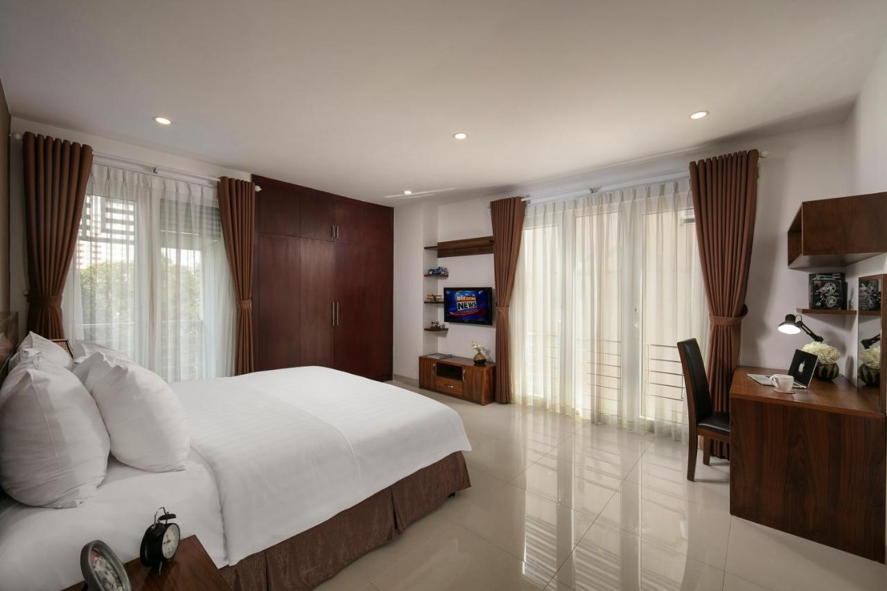 Poonsa Serviced Apartment Cidade de Ho Chi Minh Exterior foto
